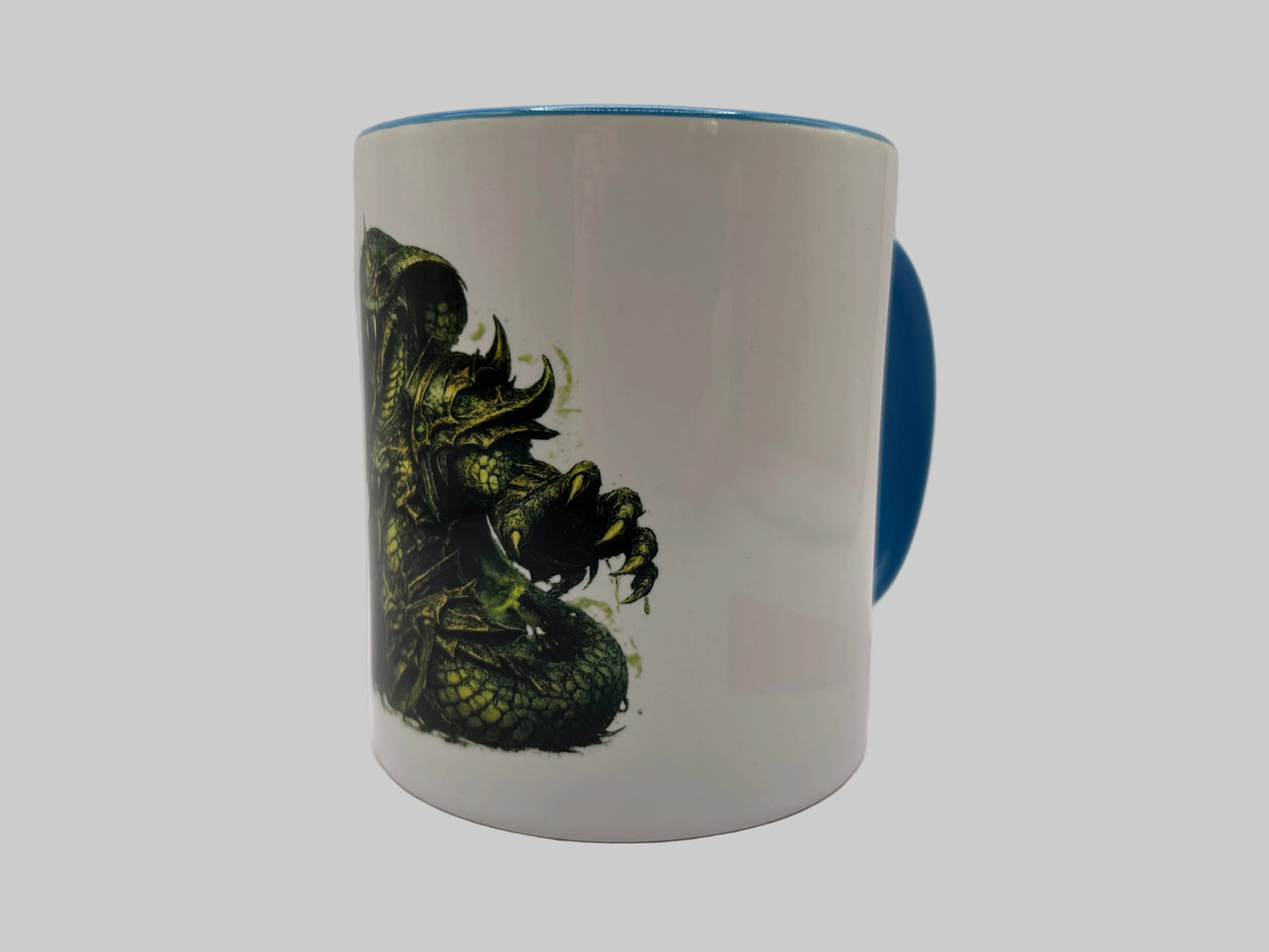 🐍 Schlangenkrieger Tasse – Dark Fantasy Becher