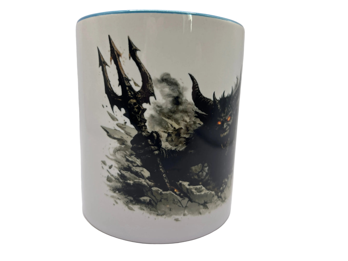 Dämonische Keramik-Tasse 330 ml – Dunkles Monster Design | Spülmaschinenfest (3000+ Waschgänge)