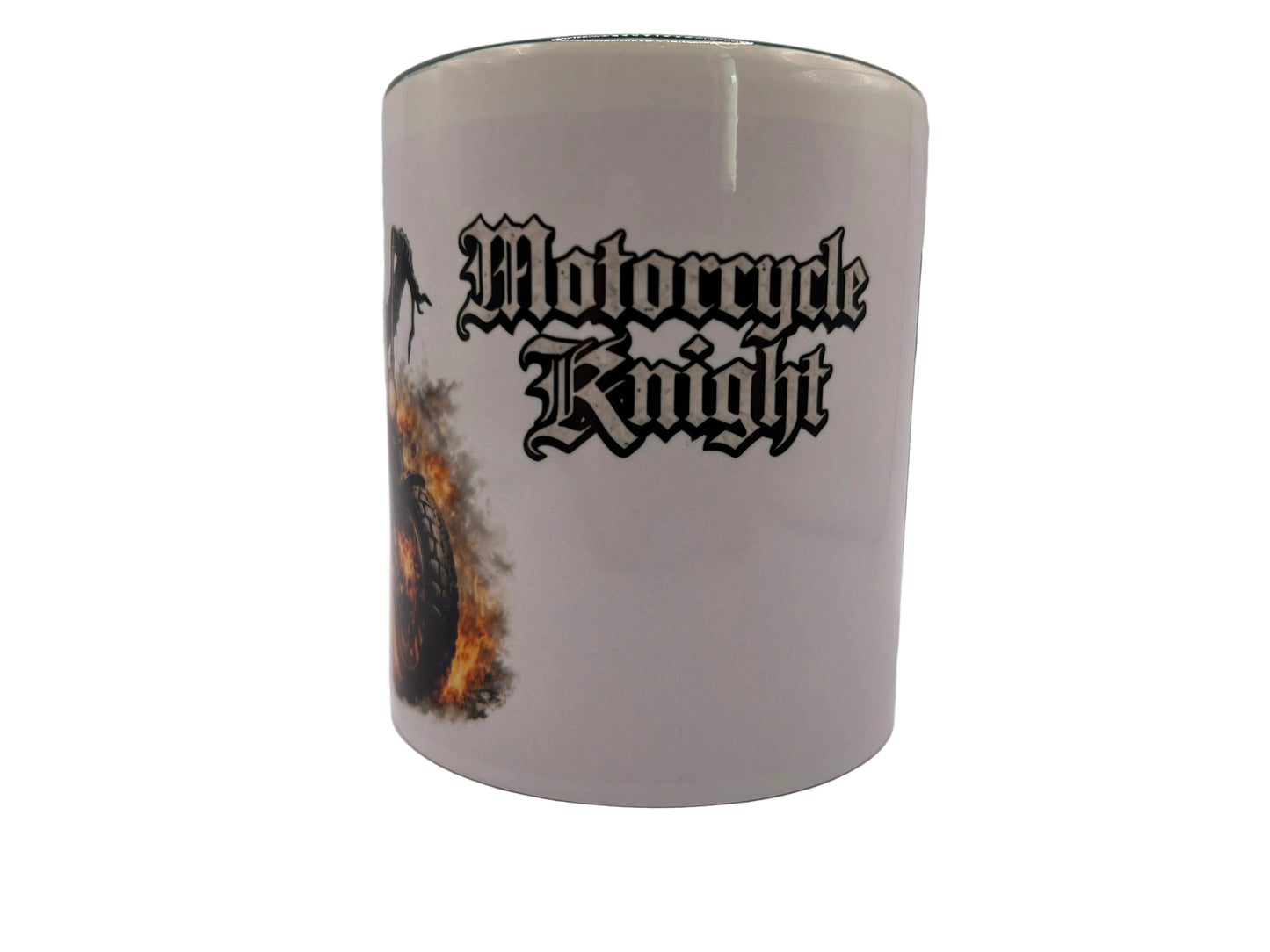 Motorcycle Knight Tasse – Dark Fantasy Motorrad Ritter | 330ml Keramik Becher