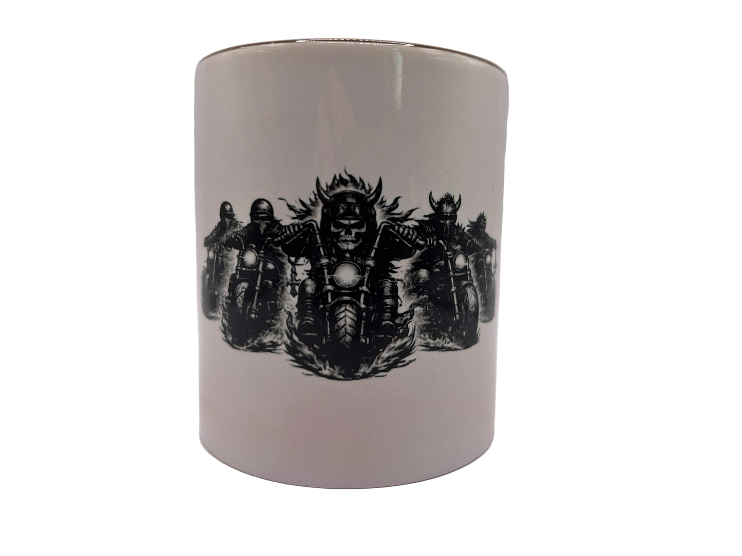 Biker Gang Tasse – Skull Rider Crew | Motorrad & Dark Design 330ml
