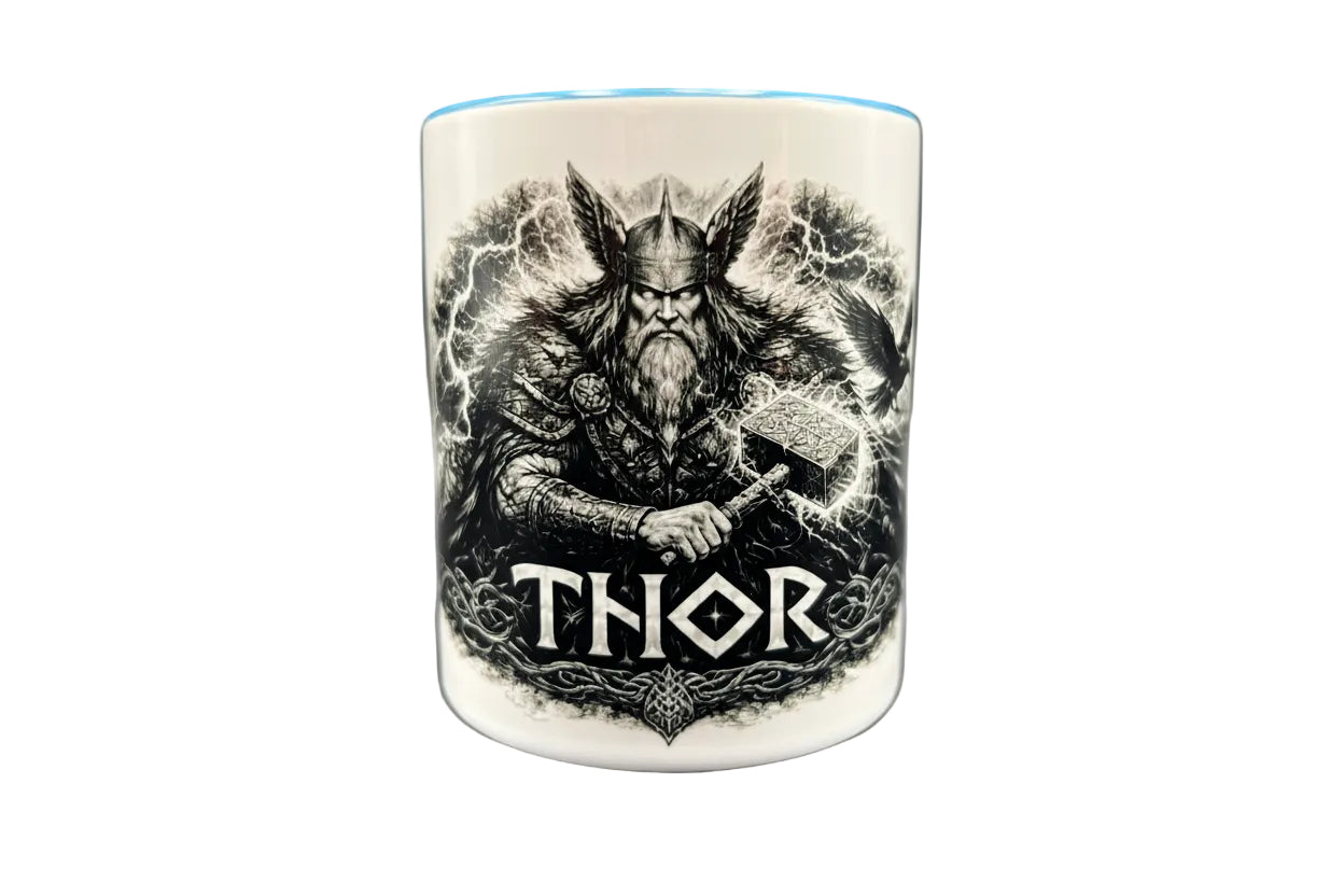 Thor Tasse 330 ml – Wikinger Gott Hammer Design | Spülmaschinenfest