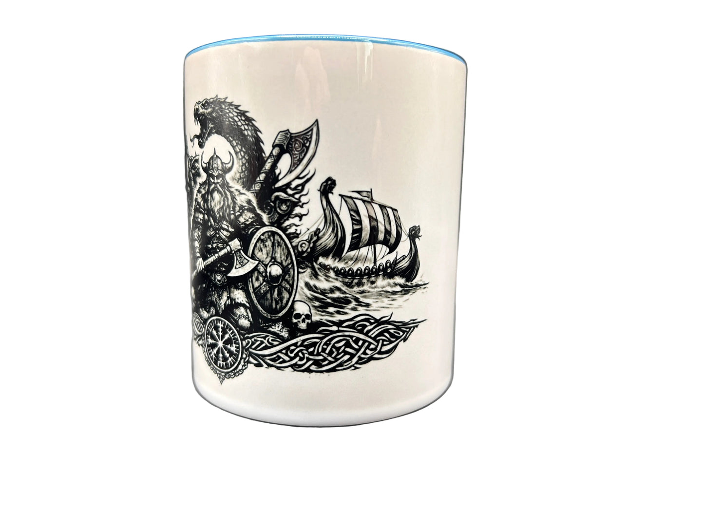 Wikinger Tasse Midgardschlange – Nordische Mythologie Becher 330ml