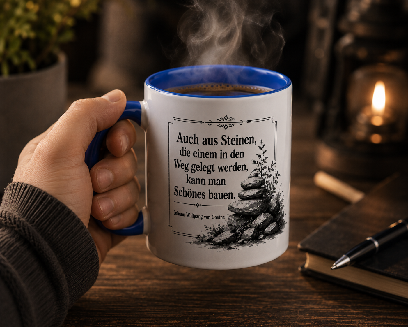 Geschenkidee für Menschen, die Motivation und inspirierende Weisheiten lieben