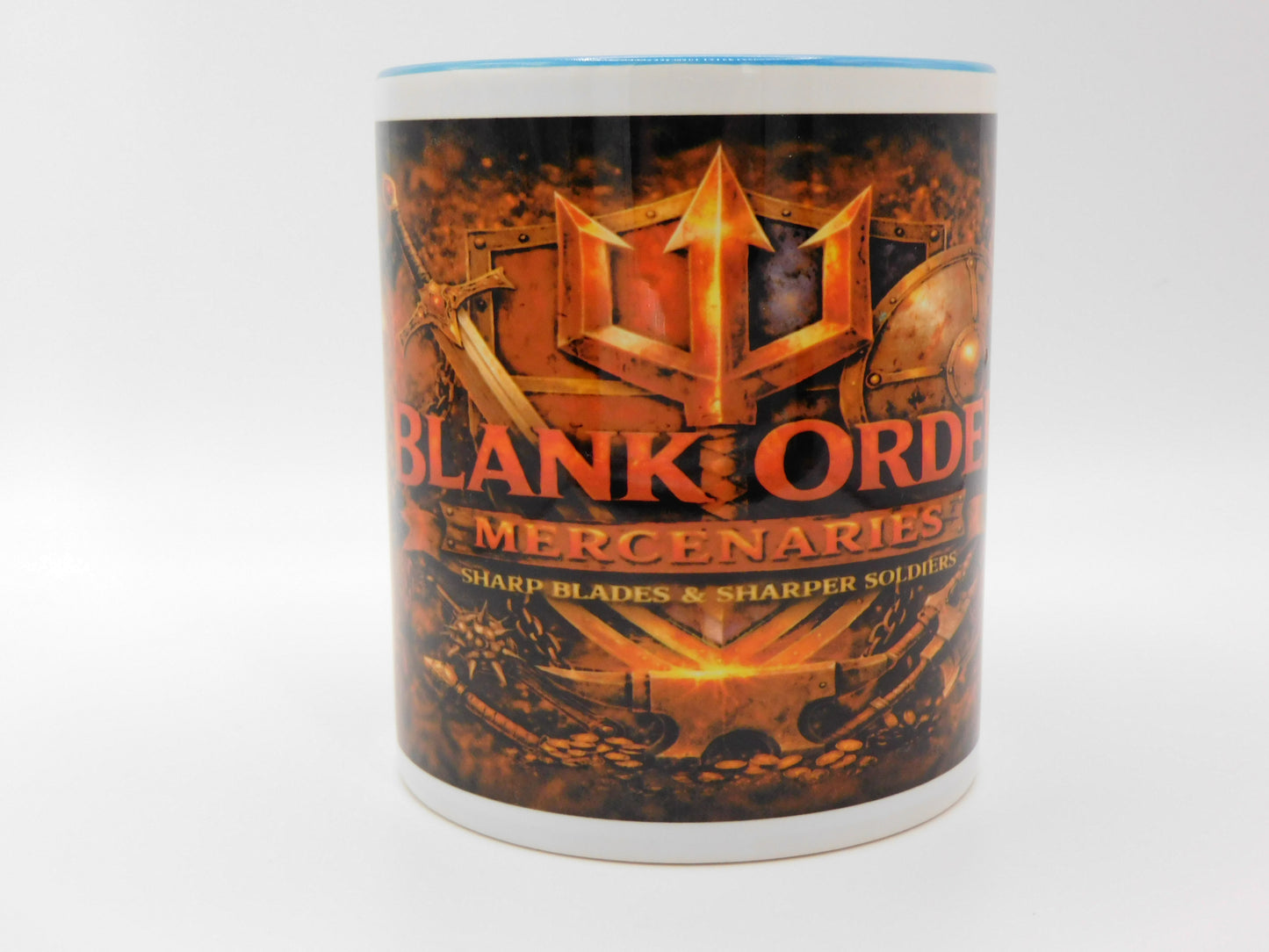 Blank Order Mercenaries Tasse – Gaming & Fantasy Kaffeebecher mit Motiv