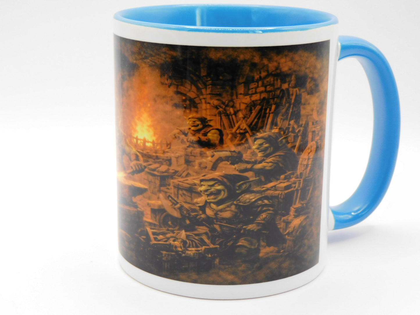 🔨 Fantasy Tasse – Goblins in der Schmiede