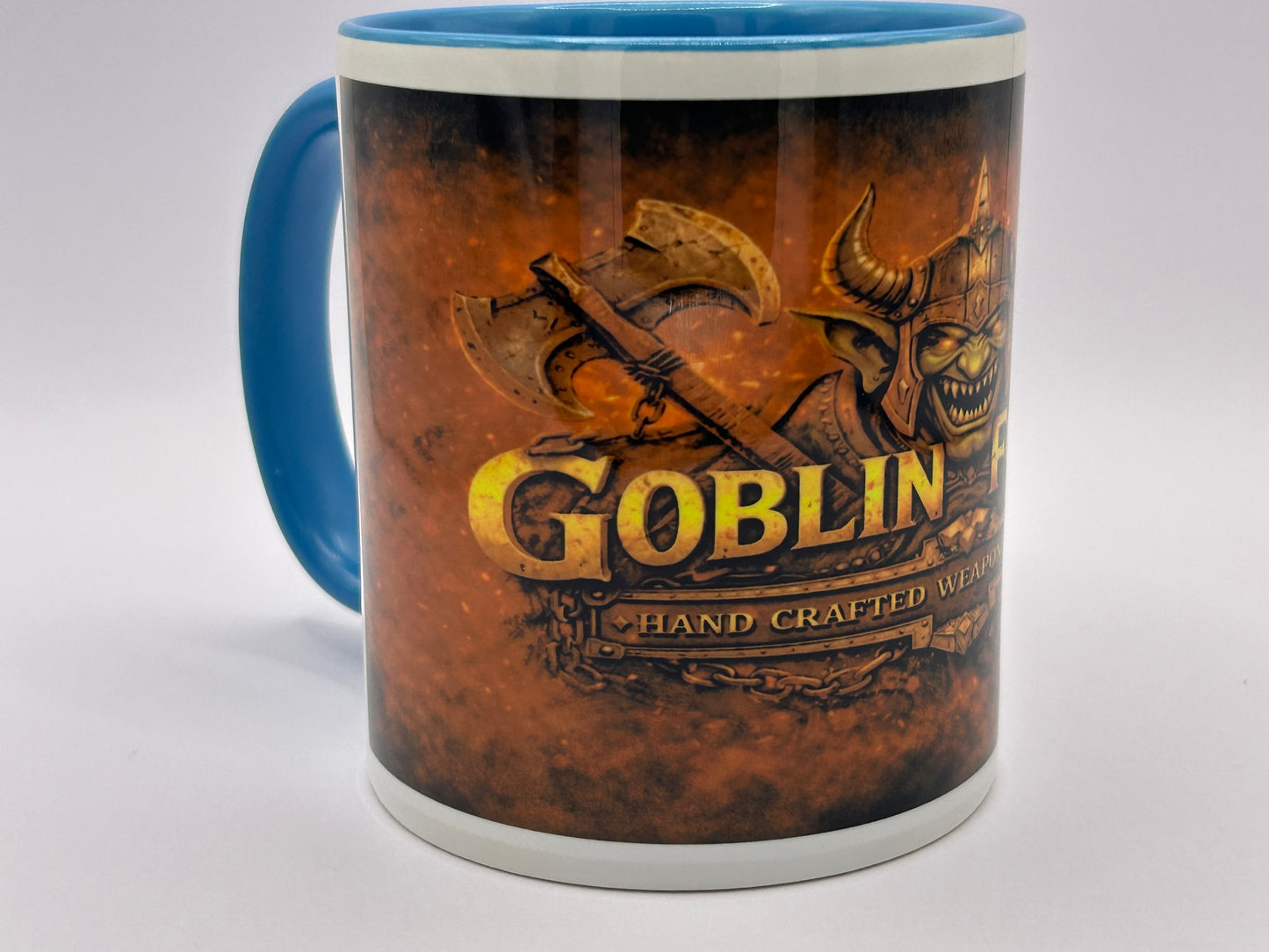 🔥 Goblin Forged Tasse – Hand Crafted Weapons & Armor