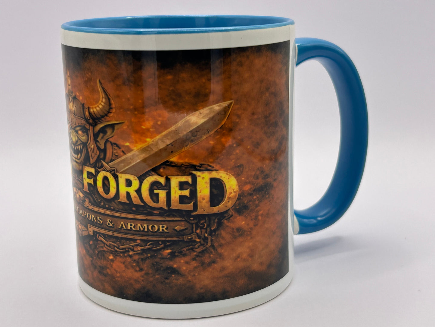 🔥 Goblin Forged Tasse – Hand Crafted Weapons & Armor