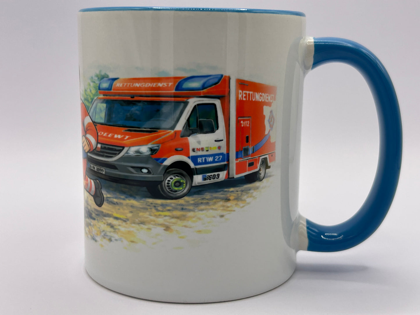 🚑 Tasse „Wer jammert und friert, wird intubiert“ – Rettungsdienst Humor