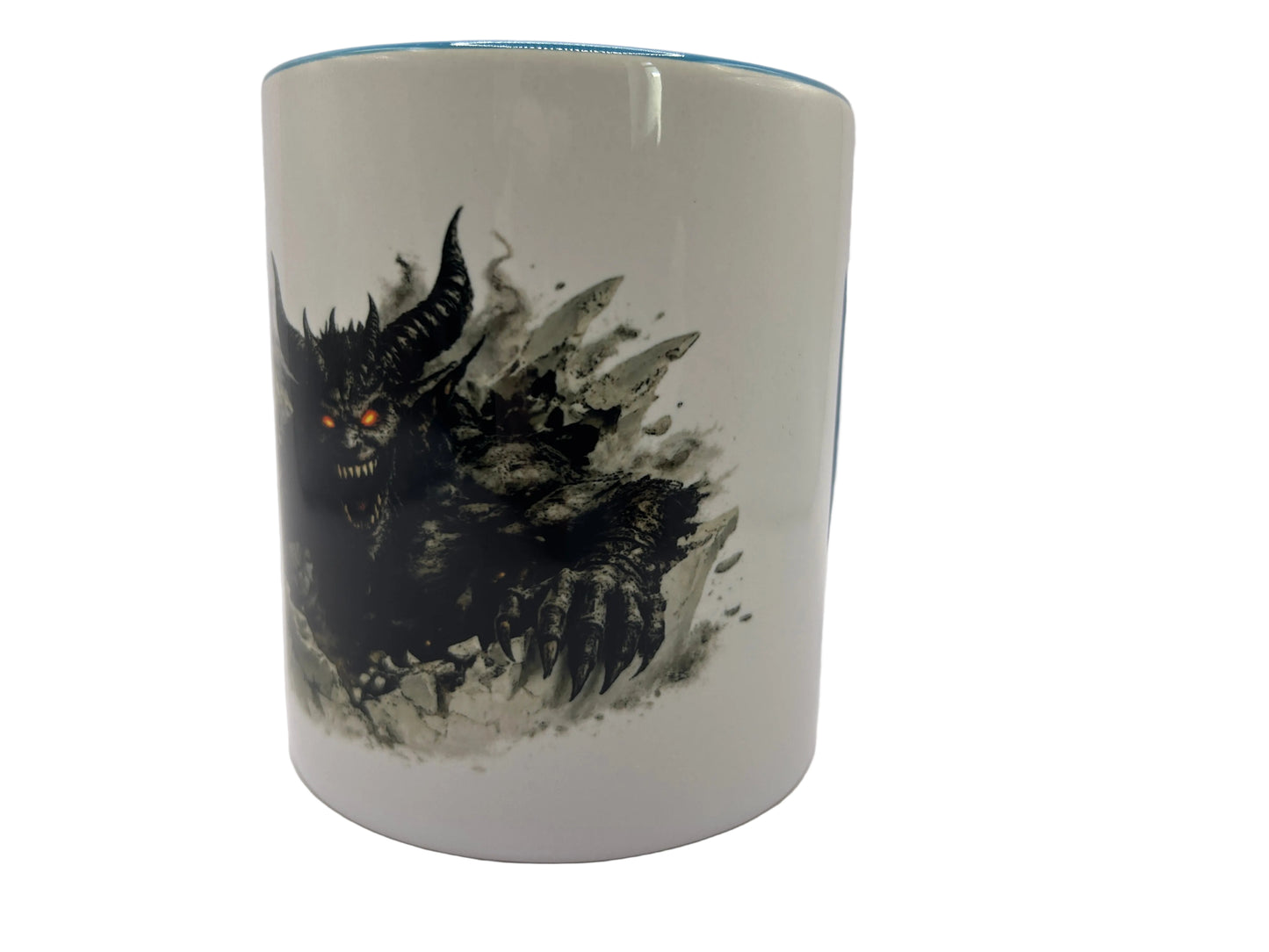 Dämonische Keramik-Tasse 330 ml – Dunkles Monster Design | Spülmaschinenfest (3000+ Waschgänge)