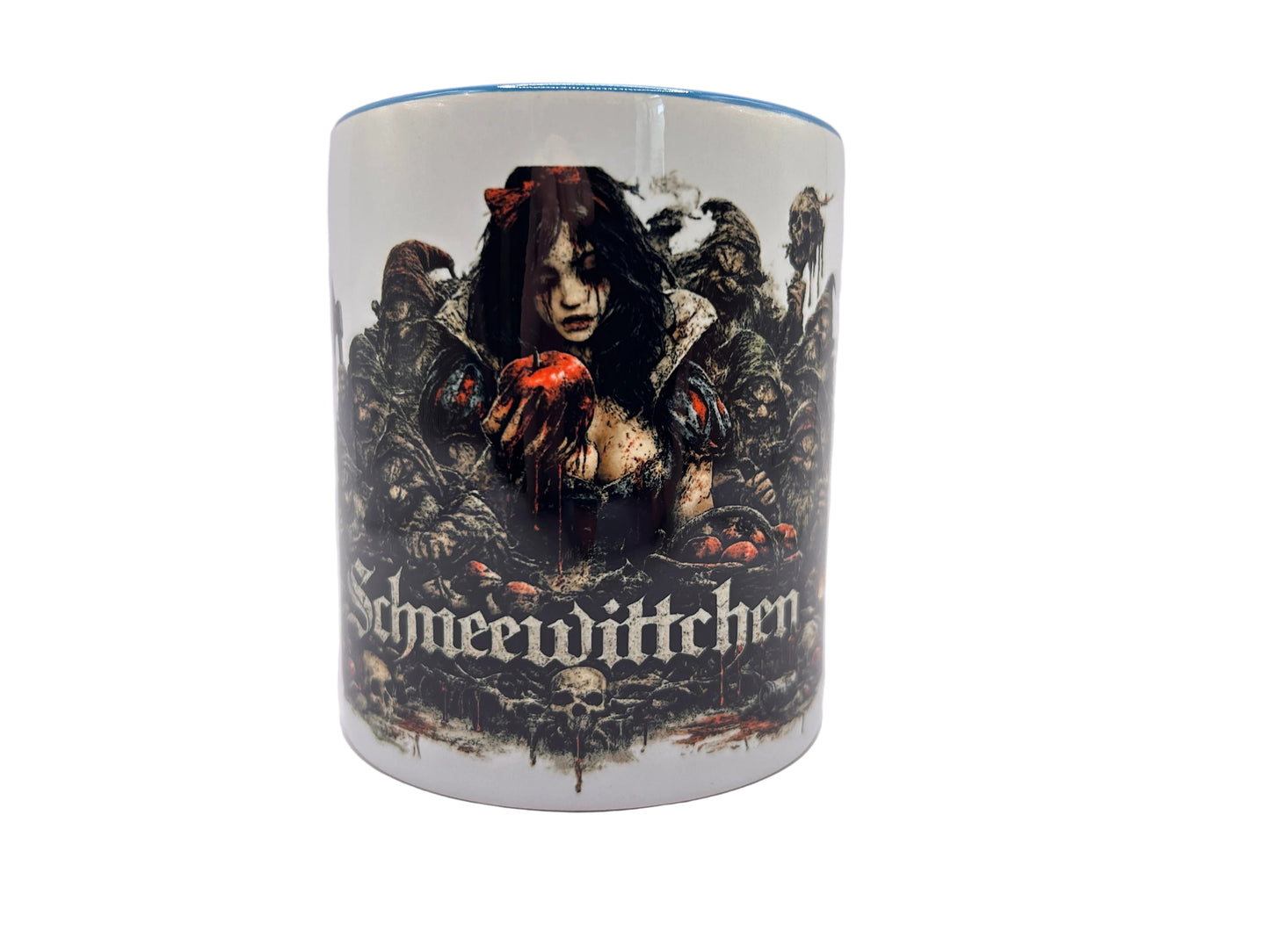 Schneewittchen Horror Tasse – Dark Fantasy Märchen | 330ml Keramik, spülmaschinenfest