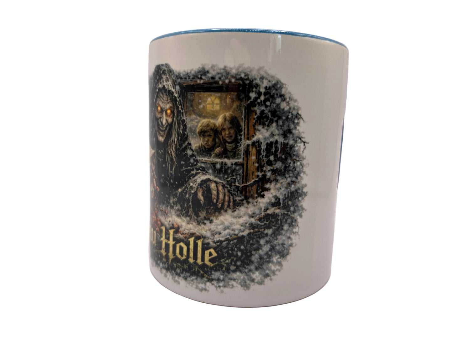 Frau Holle Horror Tasse – Dark Märchen Design | 330ml Keramik, spülmaschinenfest
