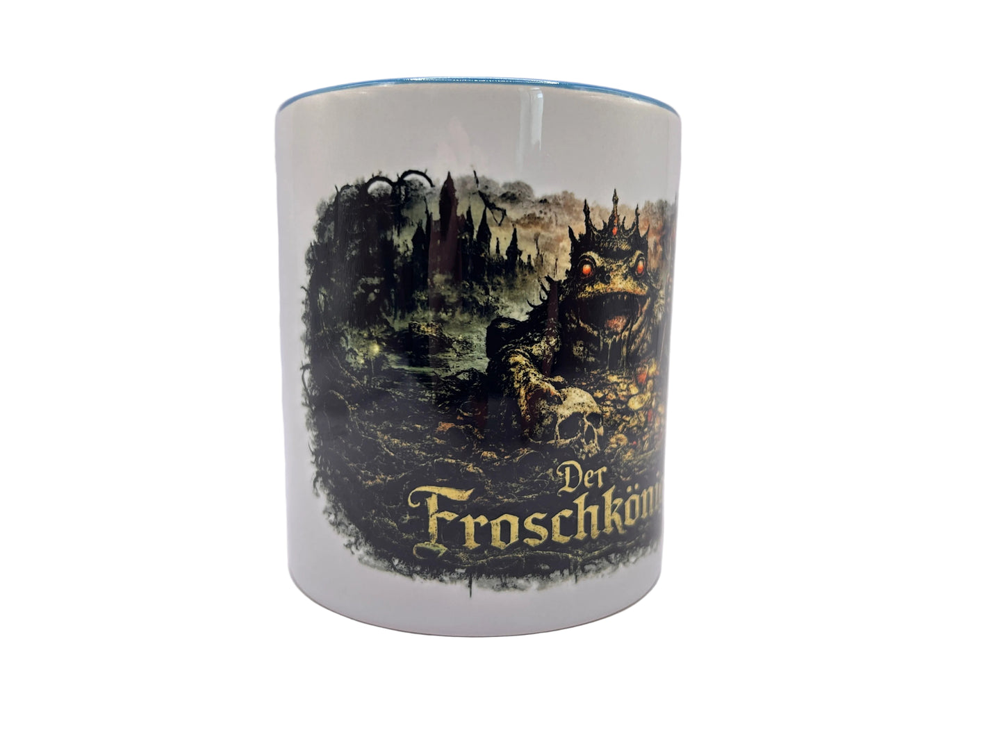 Der Froschkönig Horror Tasse – Dark Fantasy Märchen | 330ml Keramik, spülmaschinenfest