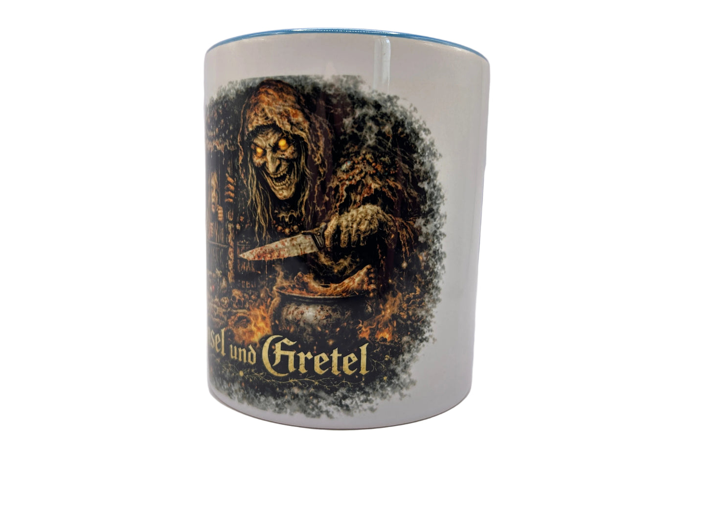 Hänsel und Gretel Horror Tasse – Dark Fantasy Märchen | 330ml Keramik, spülmaschinenfest