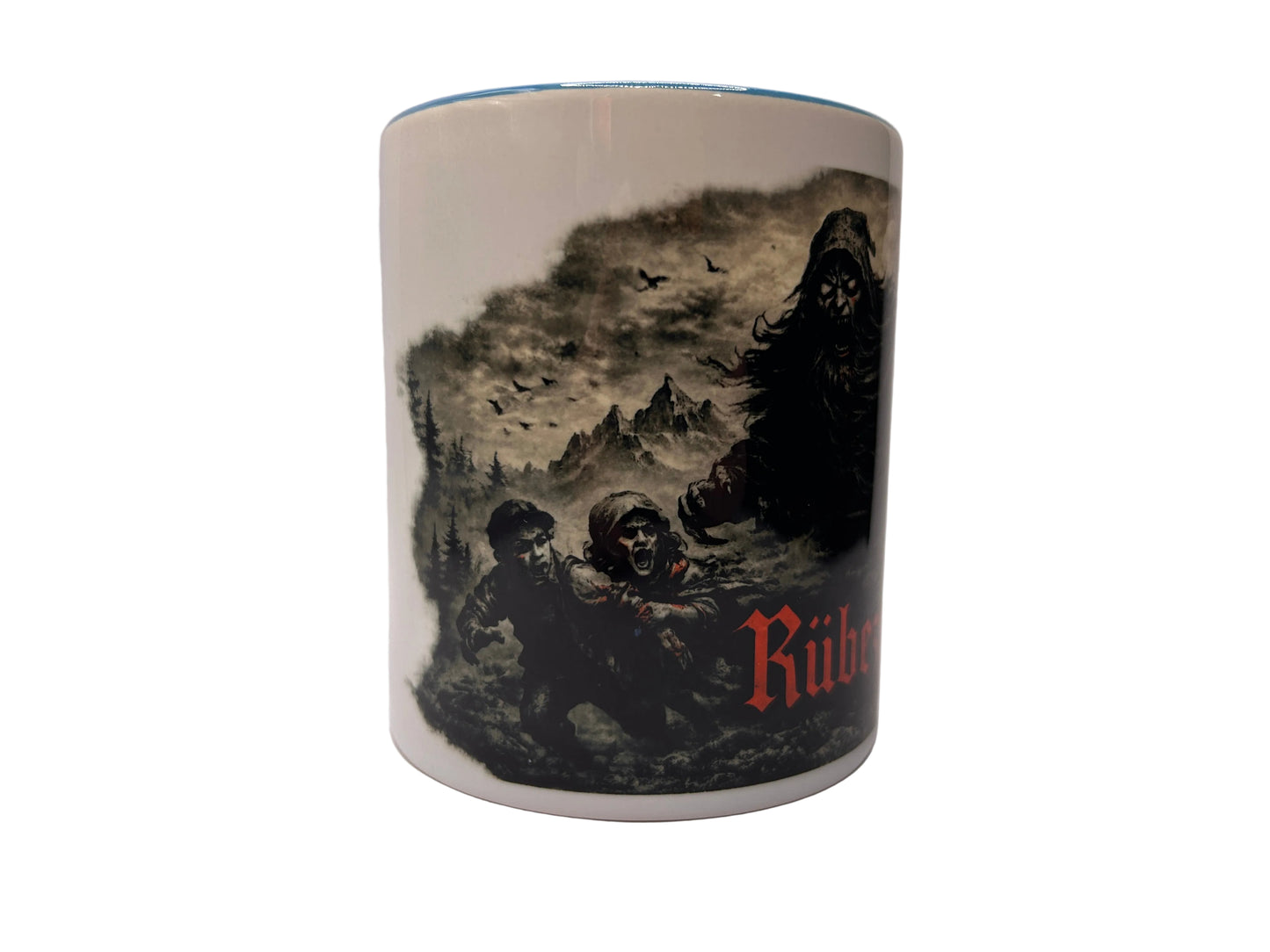 Rübezahl Tasse – Dark Fantasy Märchen Horror Design | Berggeist Legende | 330 ml Keramik Becher