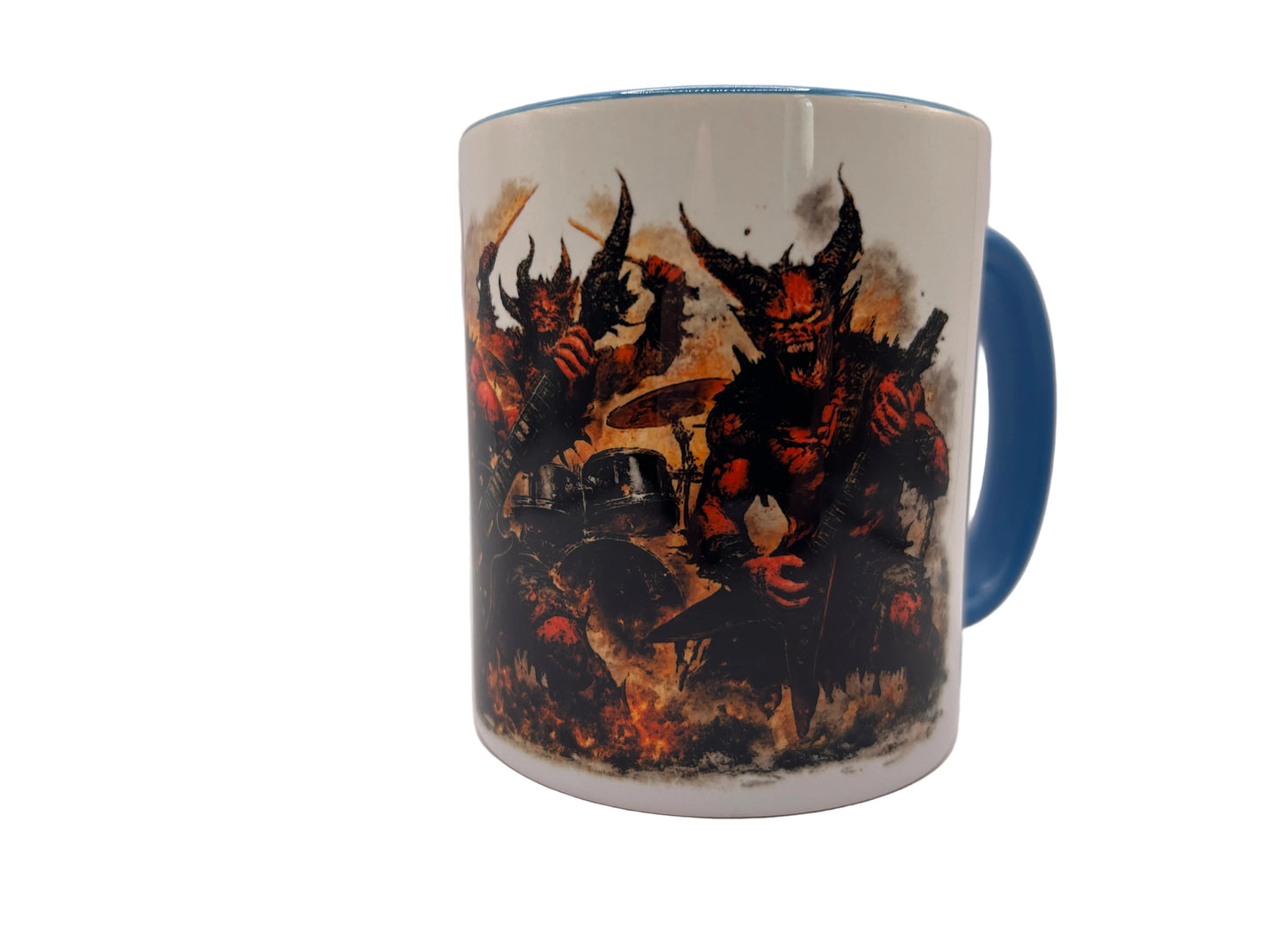 Dark Metal Dämonen Tasse – Blank Order War Series | 330ml Heavy Metal Mug
