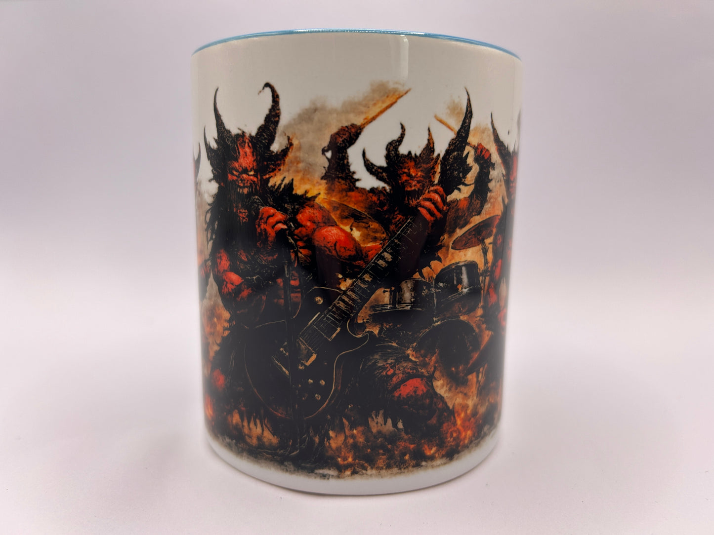 Metal Tassen Set (3er) – Dark Fantasy Dämonen | 330ml Keramik | Spülmaschinenfest