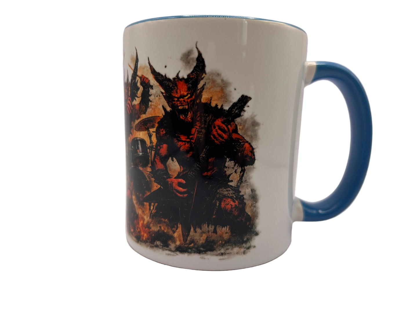 Metal Tassen Set (3er) – Dark Fantasy Dämonen | 330ml Keramik | Spülmaschinenfest