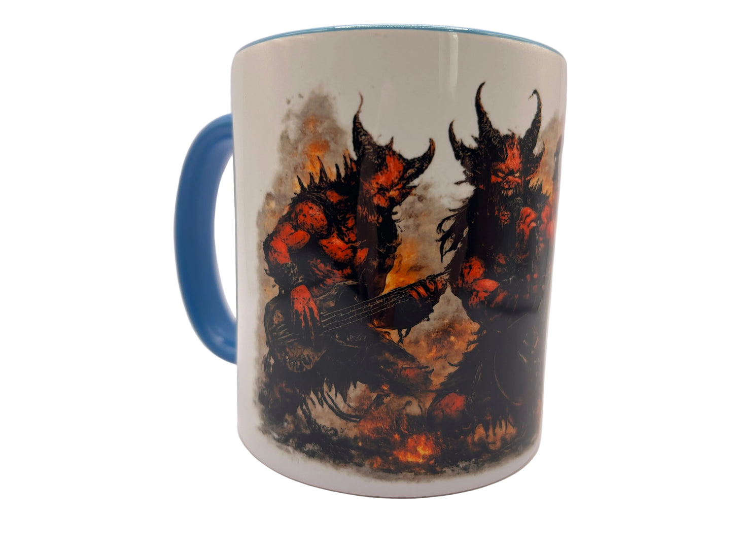 Metal Tassen Set (3er) – Dark Fantasy Dämonen | 330ml Keramik | Spülmaschinenfest