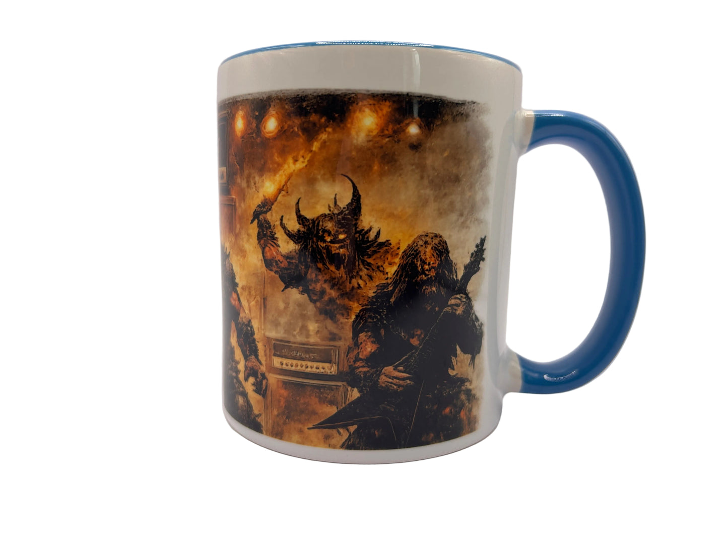 Metal Tassen Set (3er) – Dark Fantasy Dämonen | 330ml Keramik | Spülmaschinenfest