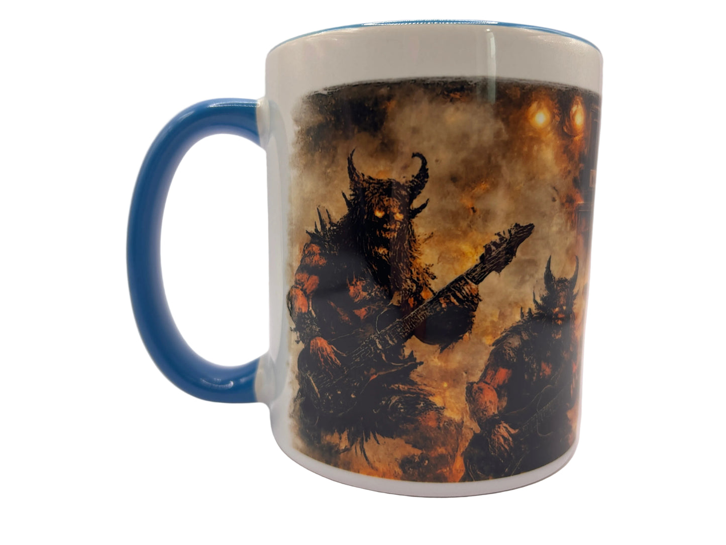 Metal Tassen Set (3er) – Dark Fantasy Dämonen | 330ml Keramik | Spülmaschinenfest