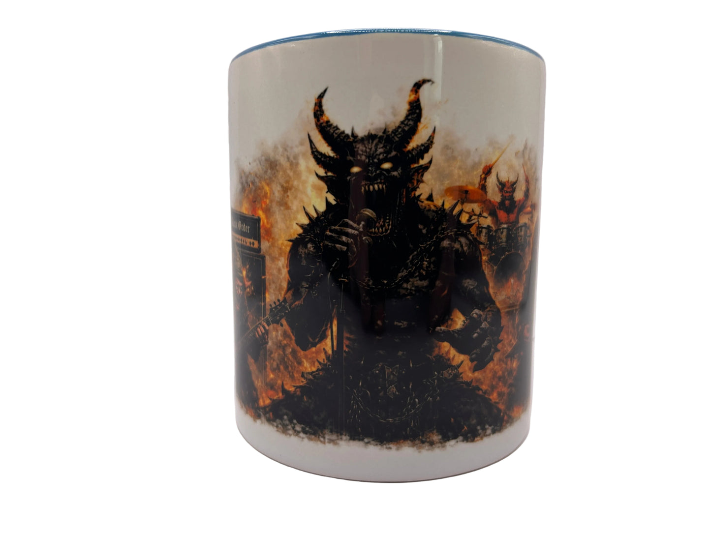Metal Tassen Set (3er) – Dark Fantasy Dämonen | 330ml Keramik | Spülmaschinenfest
