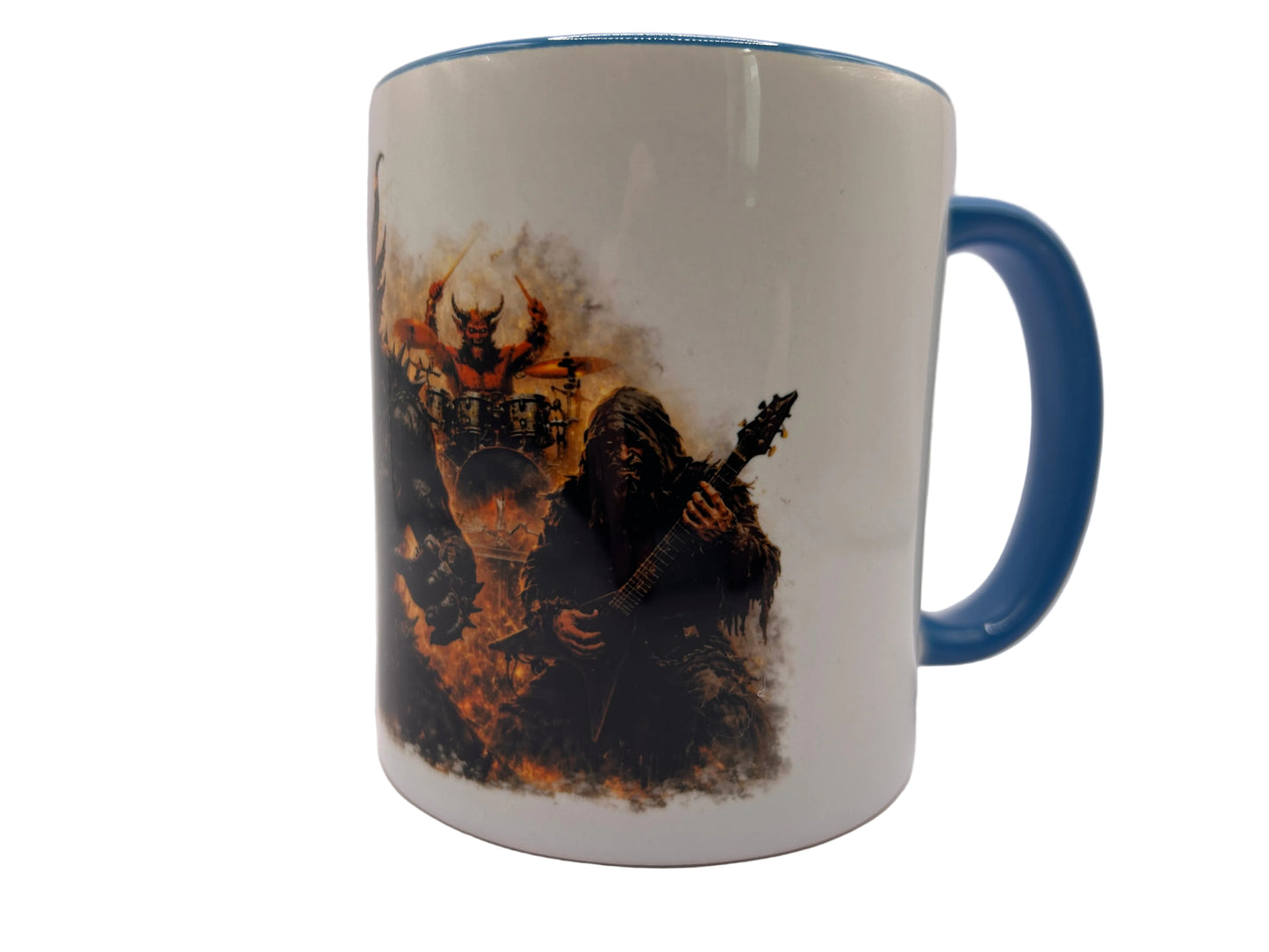 Metal Tassen Set (3er) – Dark Fantasy Dämonen | 330ml Keramik | Spülmaschinenfest