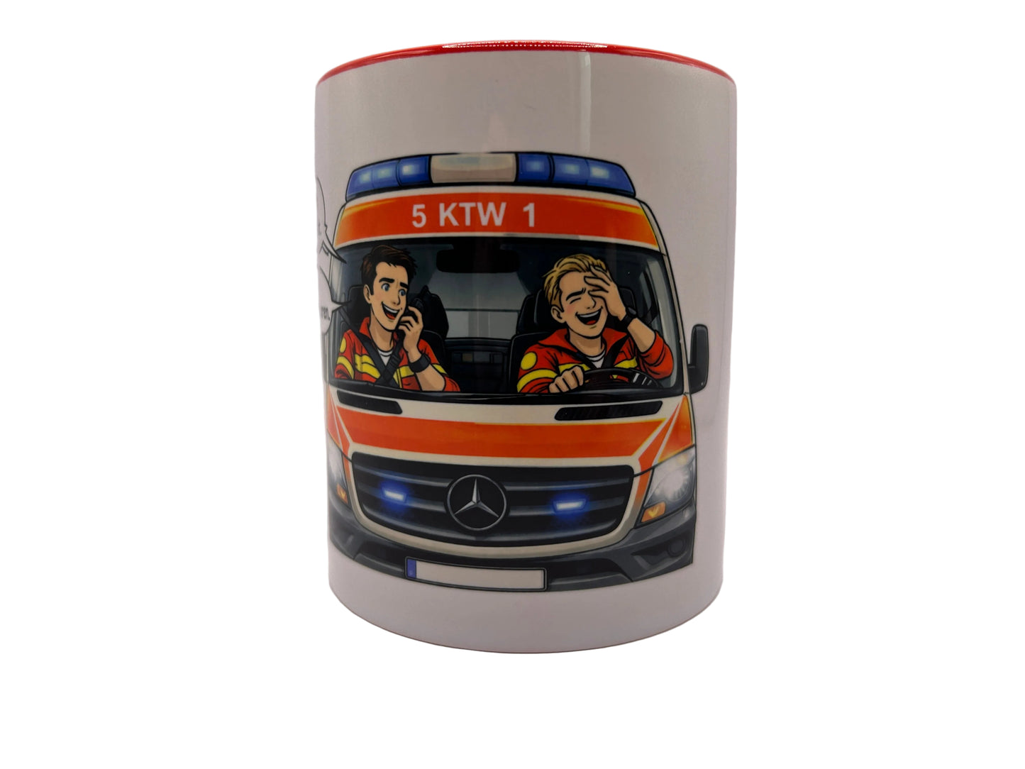 Rettungsdienst Tasse „Ich kann so schlecht balancieren“ – Lustige Sanitäter Tasse | Geschenk für Notfallsanitäter & Rettungssanitäter
