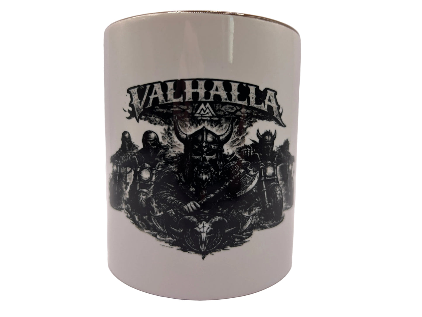 Valhalla Tasse – Wikinger Motorrad Design | Dark Fantasy Becher 330ml