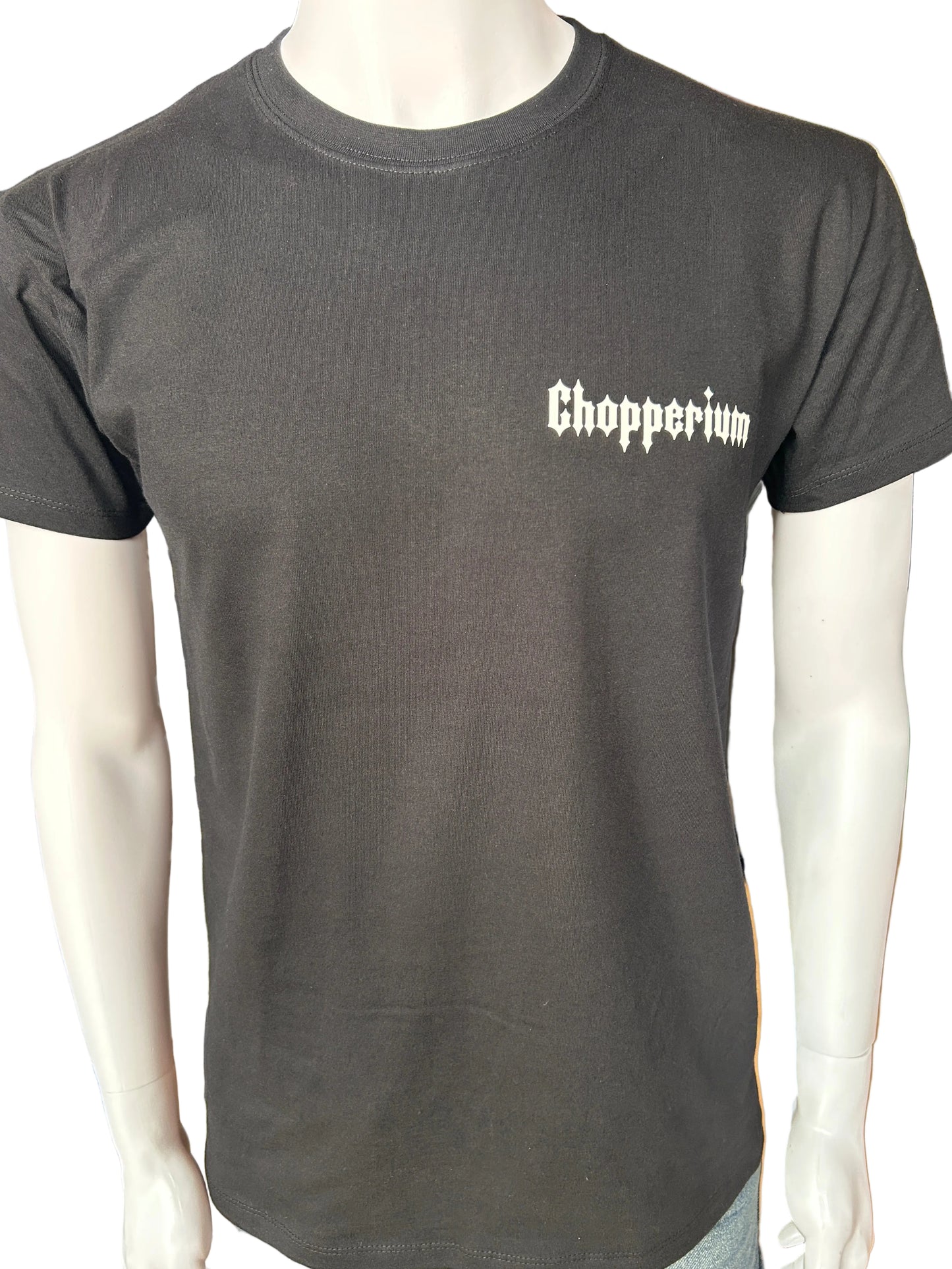 Chopperium T-Shirt – Biker Wikinger Design | Premium Baumwolle 190 g/m²