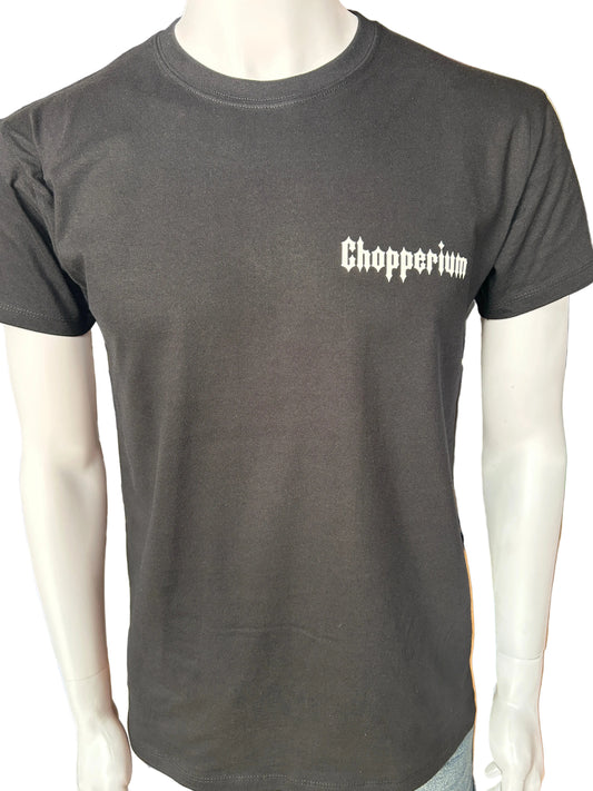 Chopperium T-Shirt – Biker Wikinger Design | Premium Baumwolle 190 g/m²