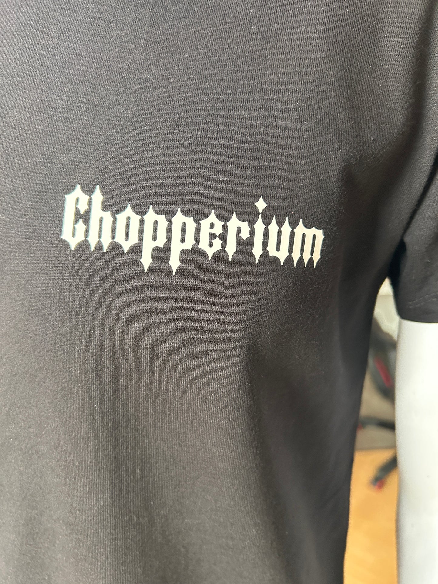 Chopperium T-Shirt – Biker Wikinger Design | Premium Baumwolle 190 g/m²