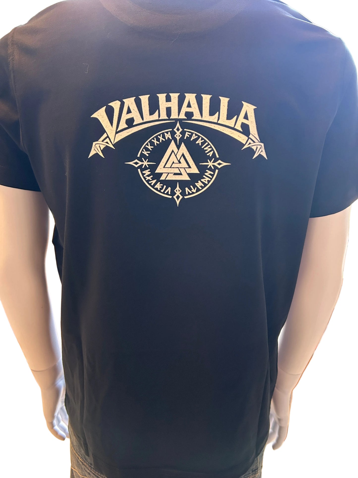Viking Valhalla T-Shirt – Wikinger Runen Design | Premium Baumwolle 190 g/m²