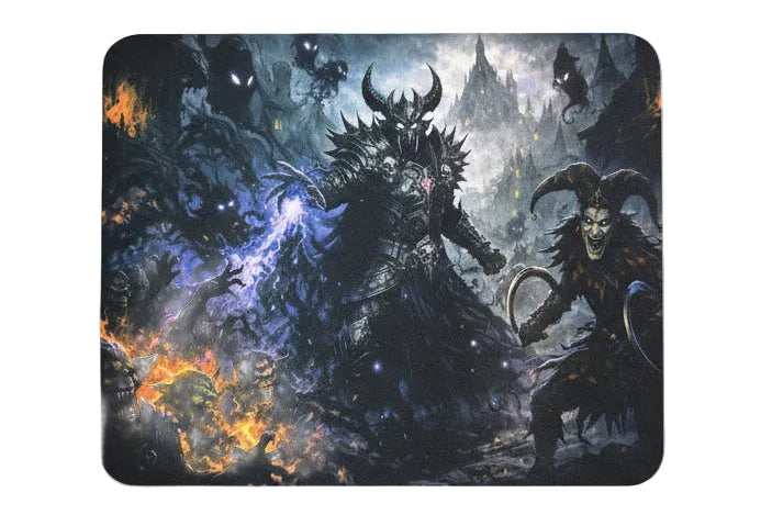 Dark Fantasy Mauspad – Dämon Gaming Mauspad für Mittelalter & RPG Fans